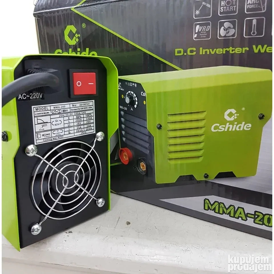 Aparat za zavarivanje inverter MM-200 - Aparat za zavarivanje inverter MM-200