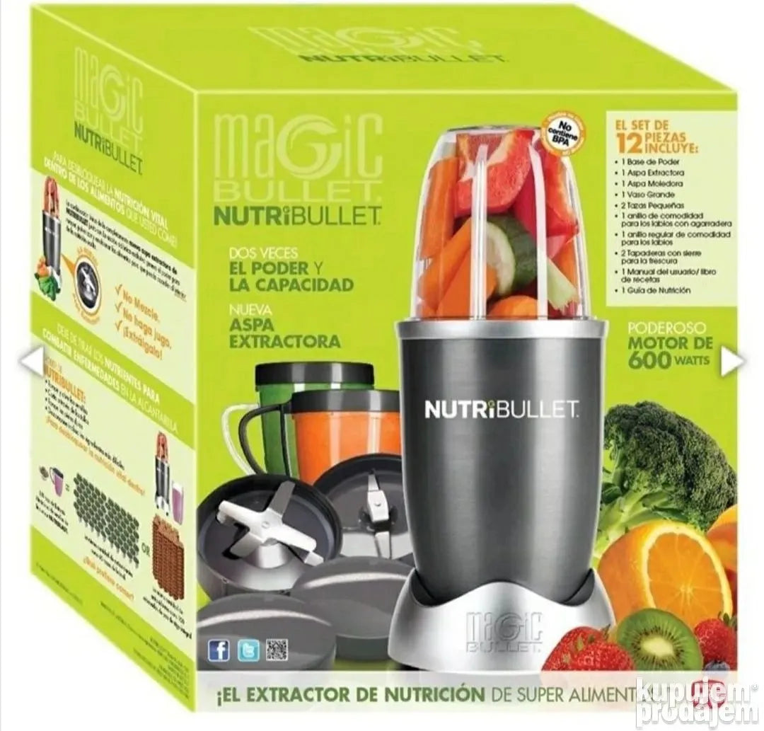 Nutri bullet Magic bullet blender NOVO