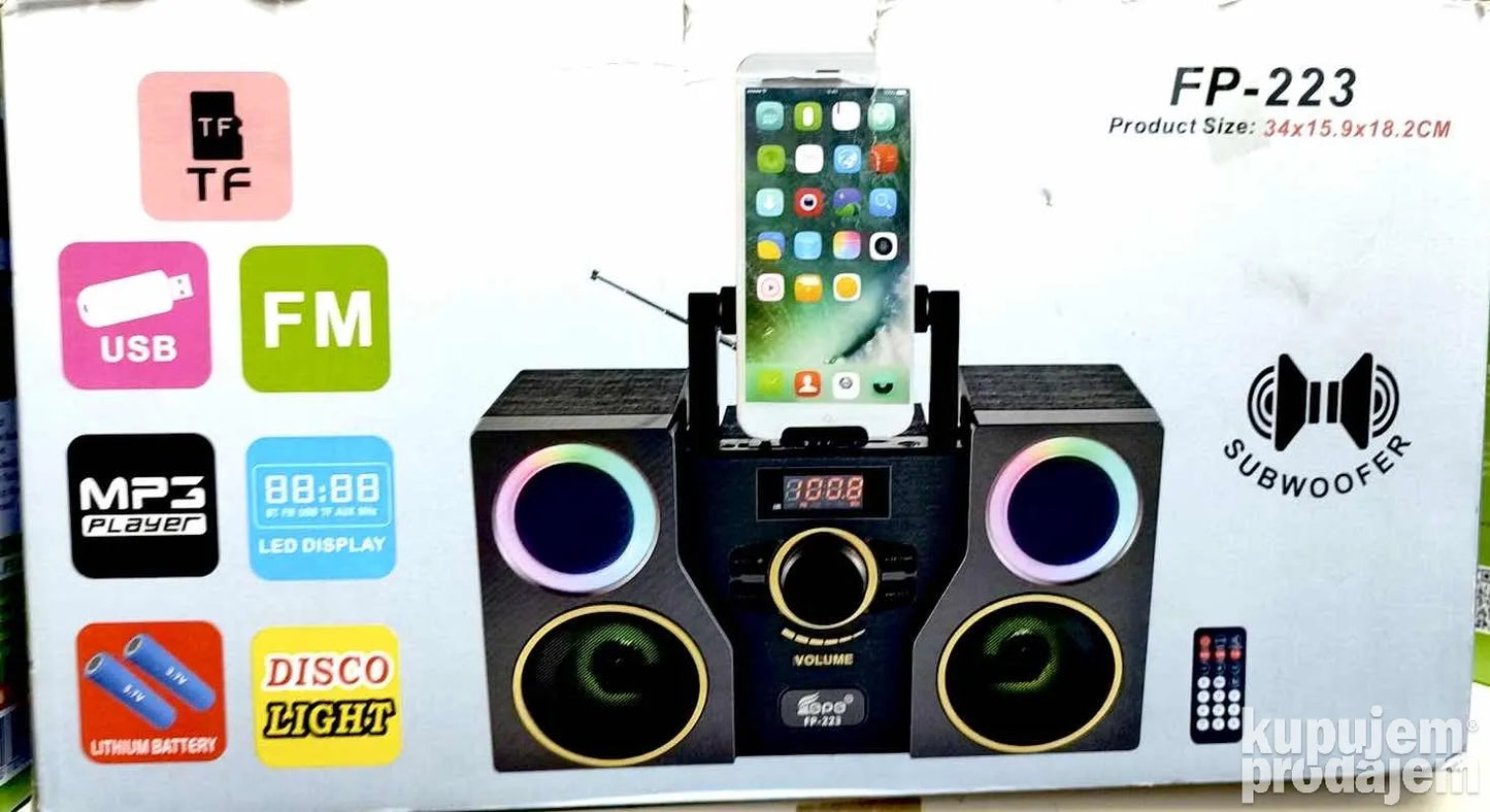 Karaoke bluetooth zvucnik - Zvucnik - NOVO