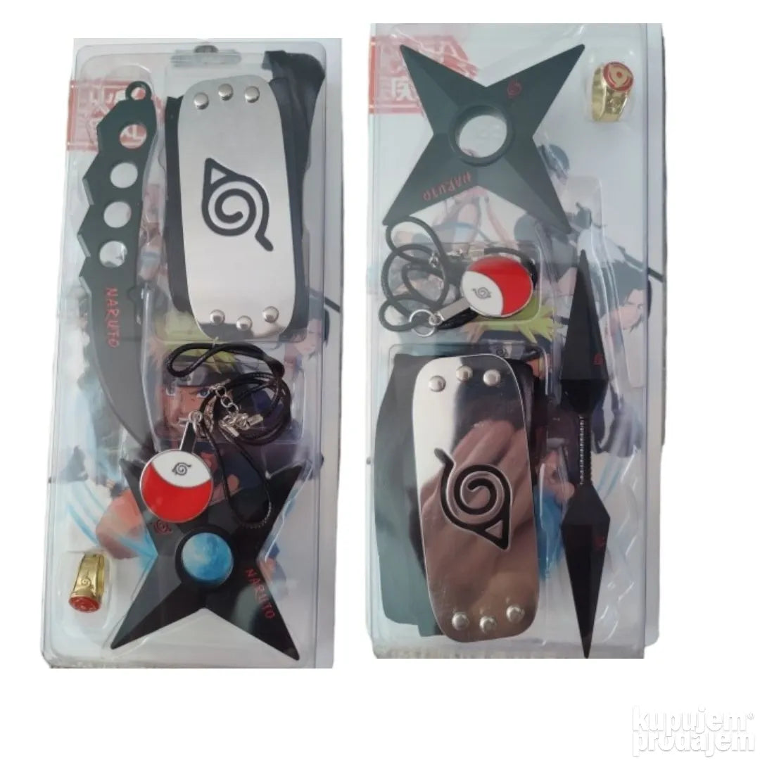 Naruto Set- nindza set oprema i oruzje - Naruto Set- nindza set oprema i oruzje