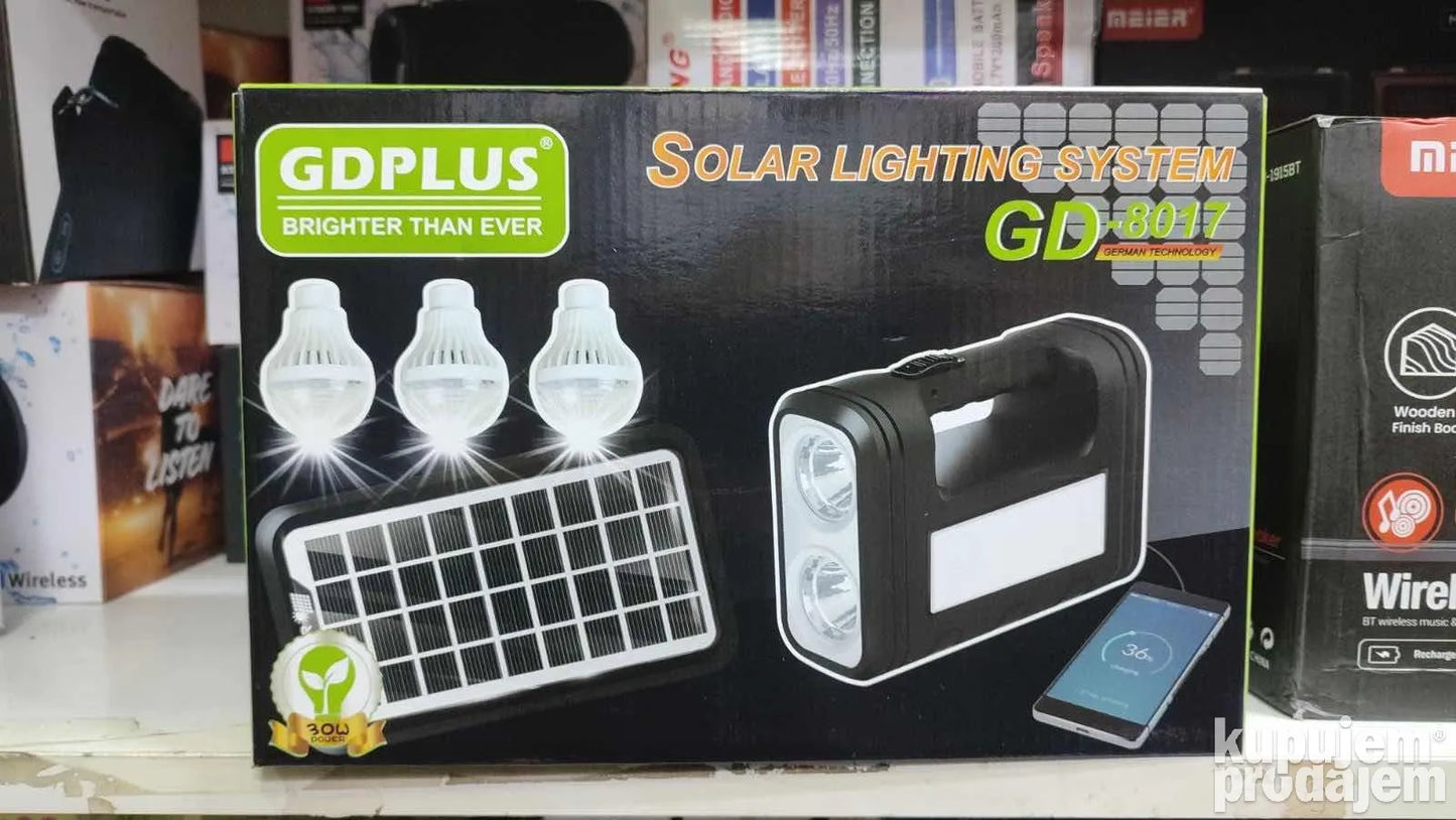 Solarna lampa - Solarni sistem