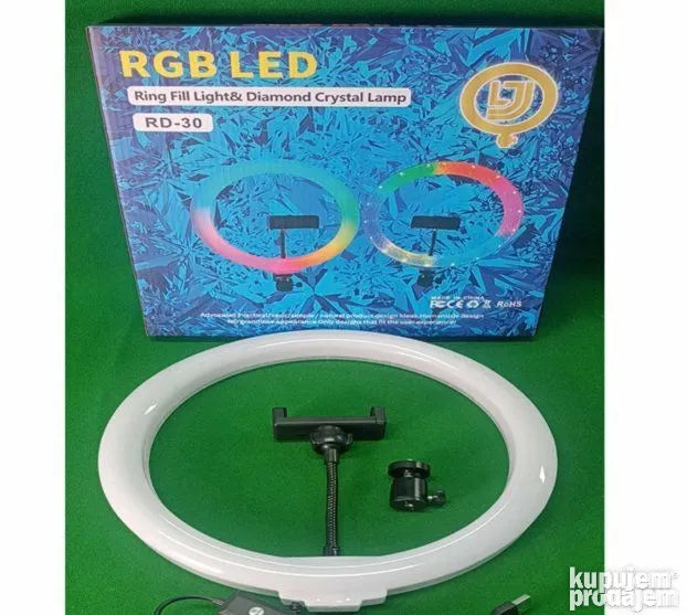 Rgb ring light 12 incha