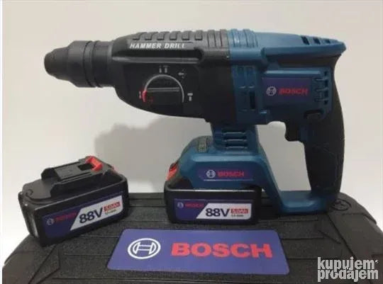 Bosch Aku hilti bušilica 88v + dve baterije - Bosch Aku hilti bušilica 88v + dve baterije