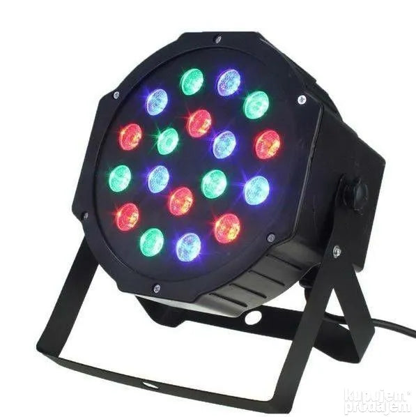 Led parka 18 dioda rgb svetlo