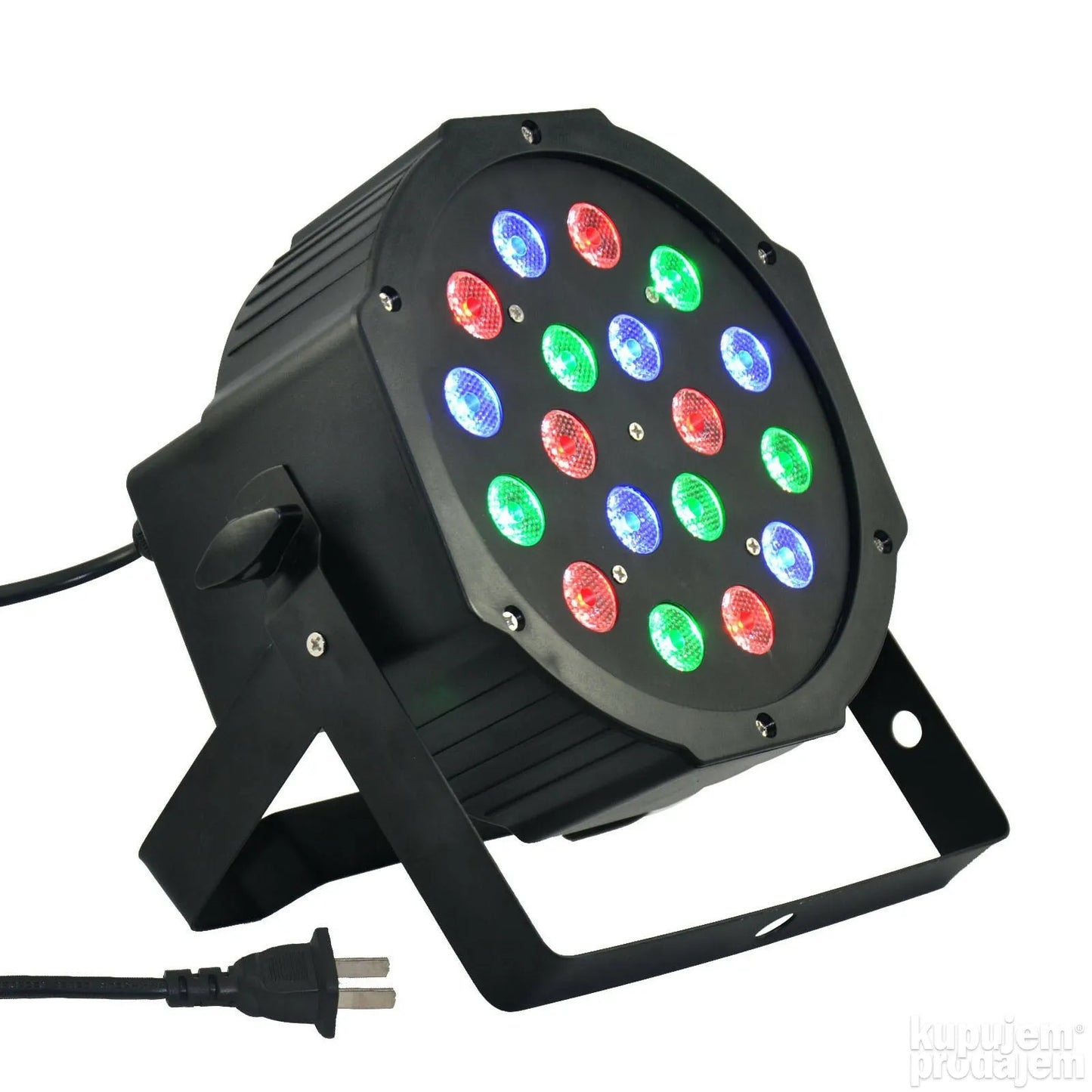 Led parka 18 dioda rgb svetlo