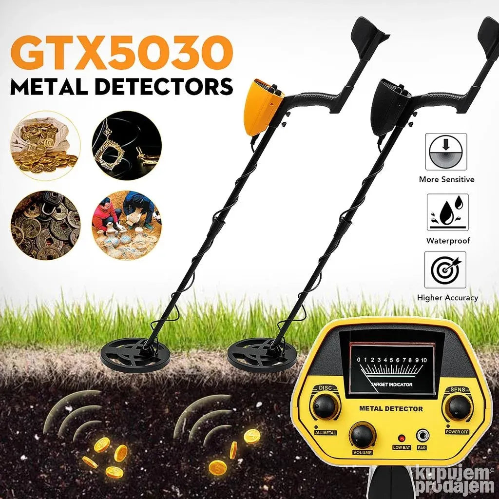 Metal detektor / tragač sa diskriminacijom GTX5030 - Metal detektor / tragač sa diskriminacijom GTX5030