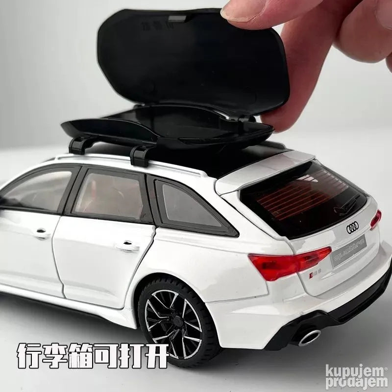 Audi RS6 1/24 Plavi - Audi RS6 1/24 Plavi