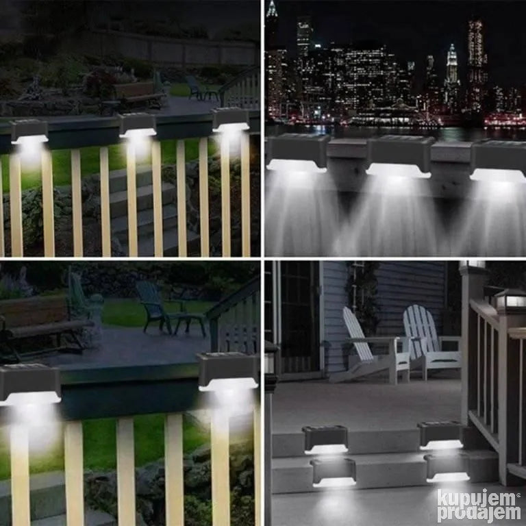 SOLARNE LED lampe za dvorište/terasu 4kom