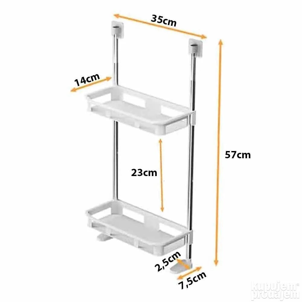 Visenamenska polica Polica za kupatilo i kuhinju