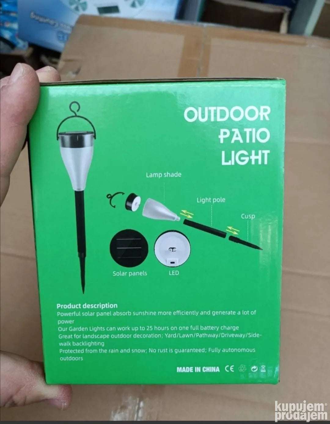 Solarne lampe za dvoriste 6 kom Lampe za dvoriste bastu - Solarne lampe za dvoriste 6 kom Lampe za dvoriste bastu