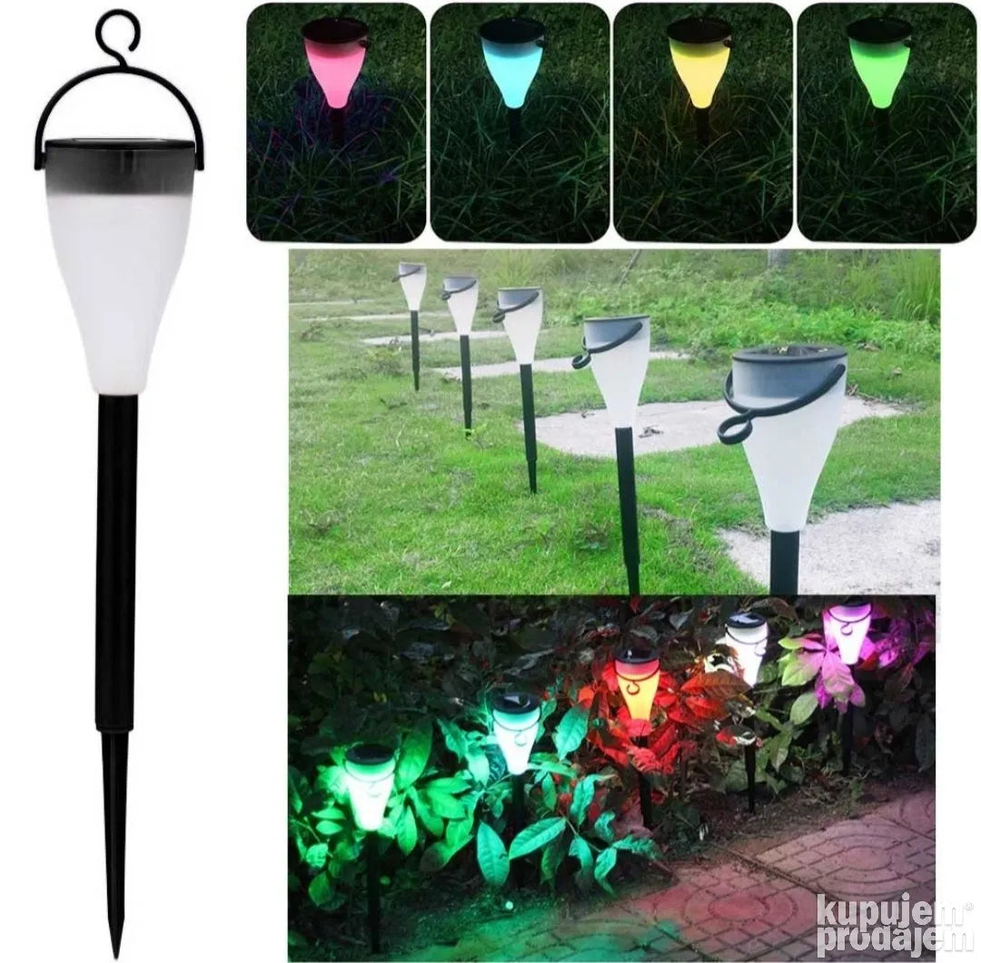 Solarne lampe za dvoriste 6 kom Lampe za dvoriste bastu - Solarne lampe za dvoriste 6 kom Lampe za dvoriste bastu