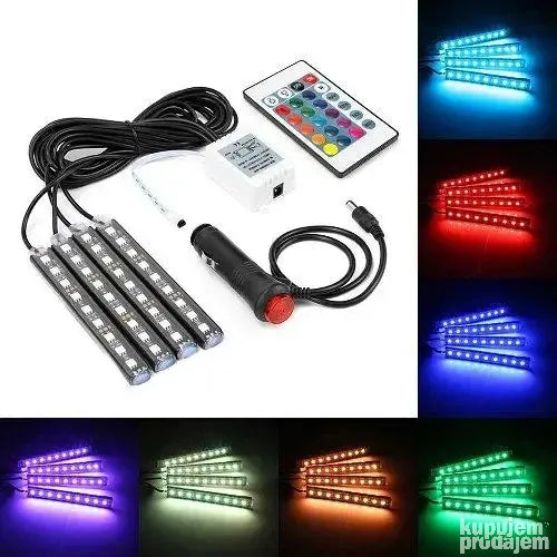 LED RGB Amijent svetlo za pod automobila / auto ambijentalno - LED RGB Amijent svetlo za pod automobila / auto ambijentalno