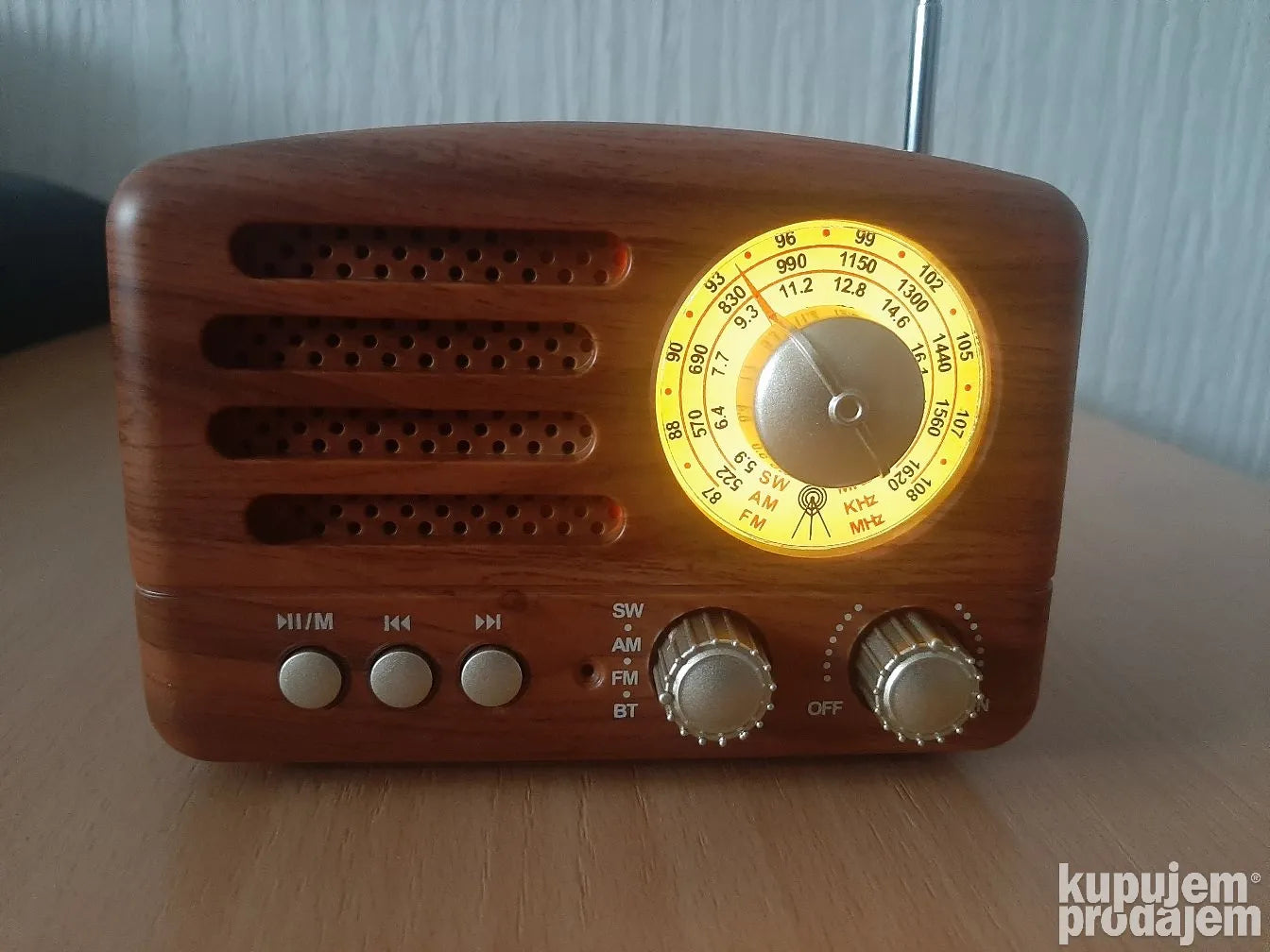 Retro RADIO MK615BT/AUX/bluetooth/USB