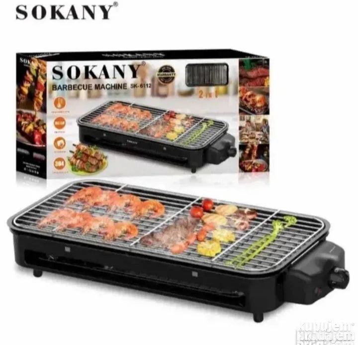 Elektricni rostilj SOKANY 1500 W