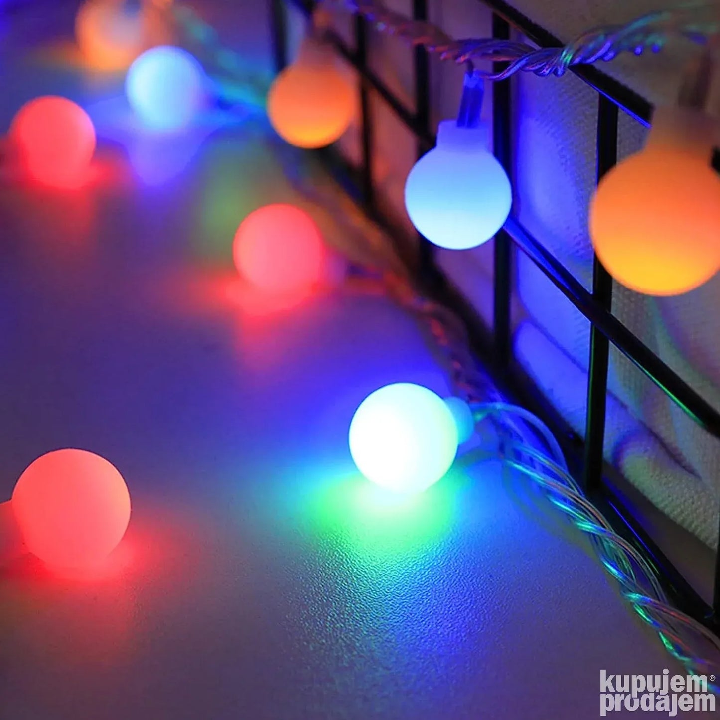 USB LED RGB ukrasne lampice bluetooth + daljinski - USB LED RGB ukrasne lampice bluetooth + daljinski