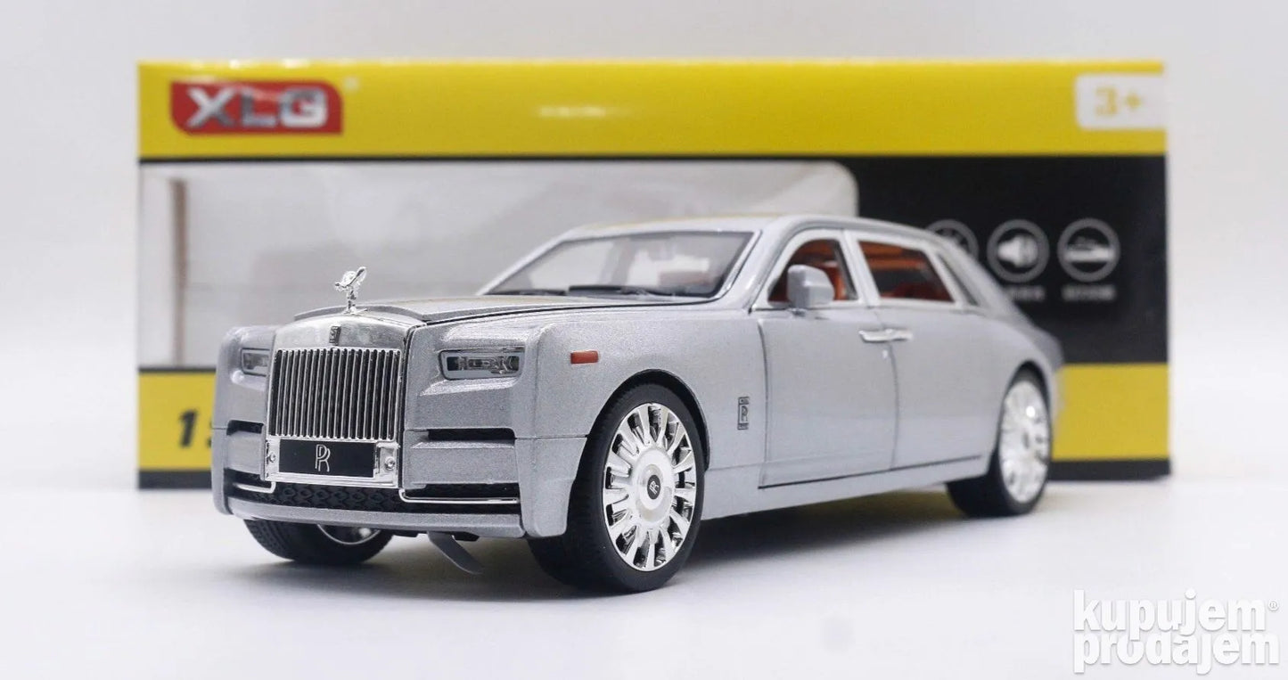 Rolls Royce Phantom 1:20 Metalni Sivi