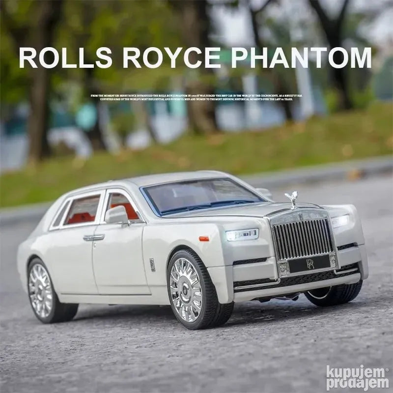 Rolls Royce Phantom 1:20 Metalni Sivi - Rolls Royce Phantom 1:20 Metalni Sivi