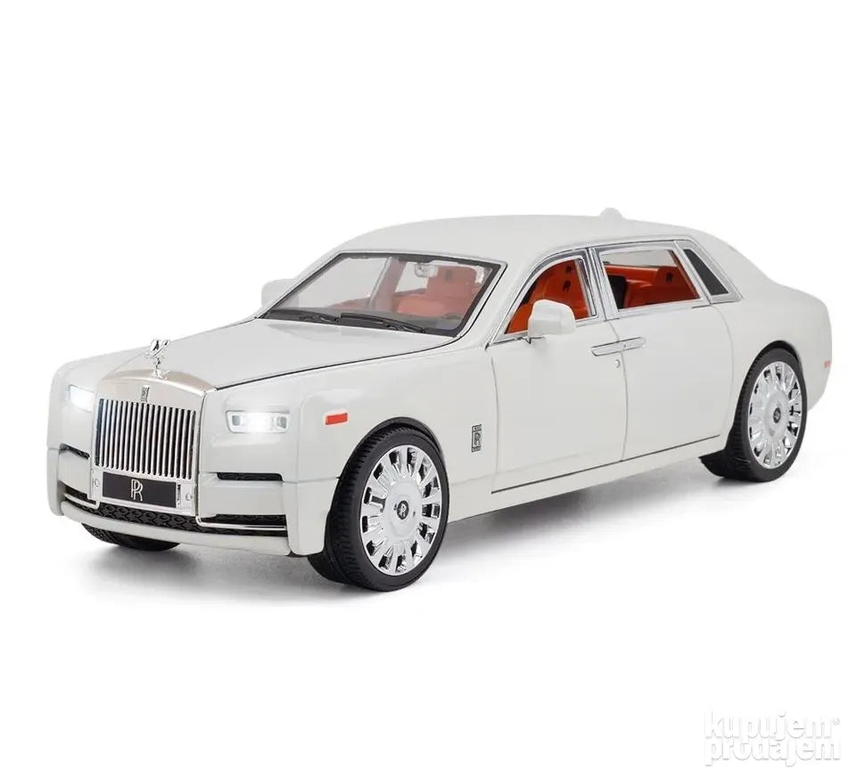 Rolls Royce Phantom 1:20 Beli metalni - Rolls Royce Phantom 1:20 Beli metalni