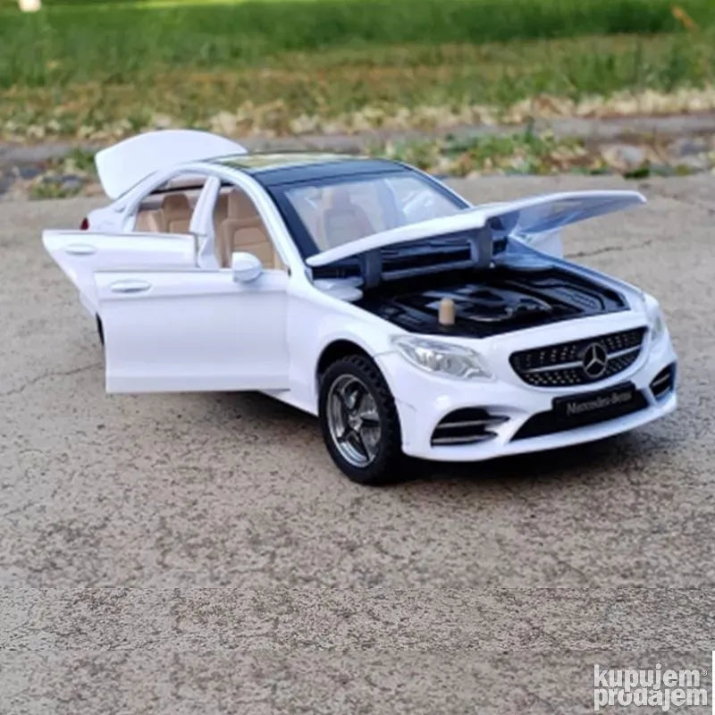 Mercedes Benz C260L 1/32 Beli Metal