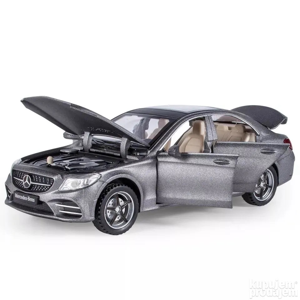 Mercedes Benz C260L 1/32 Beli Metal - Mercedes Benz C260L 1/32 Beli Metal