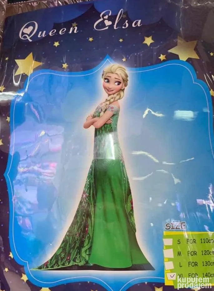 Kraljica Elsa kostim za devojcice - Kraljica Elsa kostim za devojcice