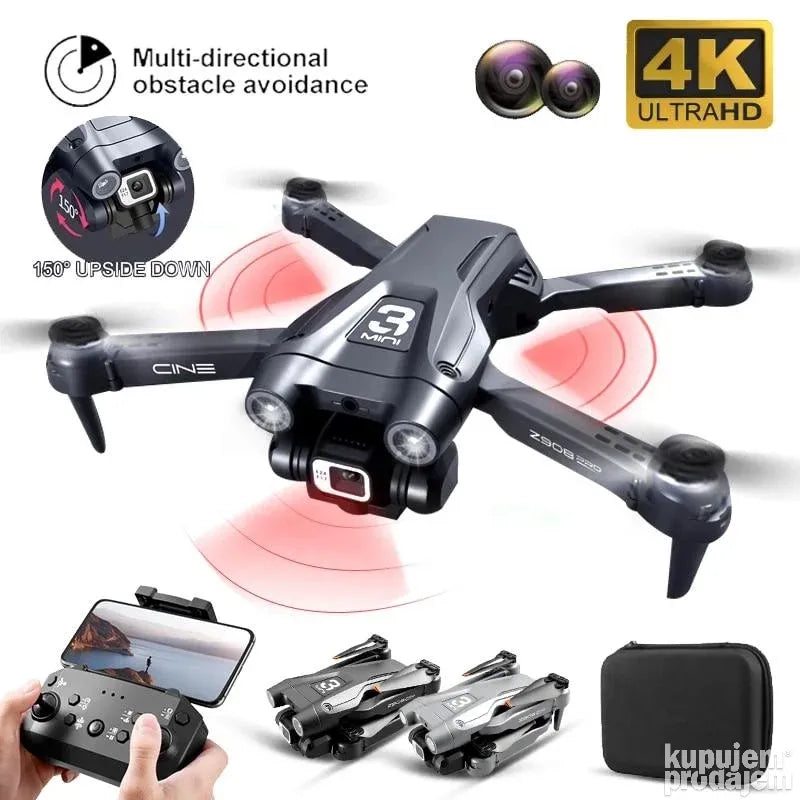 Dron Z908 sa dve kamere 4k i senzor za izbegavanje - Dron Z908 sa dve kamere 4k i senzor za izbegavanje