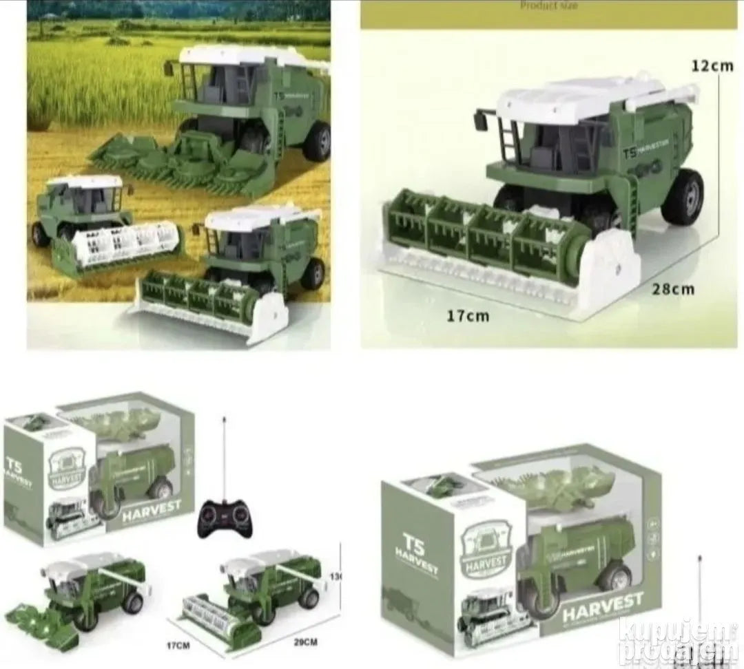 Kombajn poljoprivredno vozilo na daljinski - Kombajn poljoprivredno vozilo na daljinski