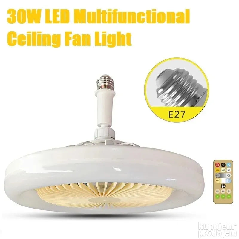 Led luster sijalica sa ventilatorom E27 - Led luster sijalica sa ventilatorom E27