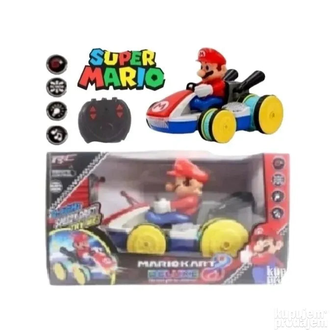 Super Mario Deluxe Mariokart RC sa baterijama - Super Mario Deluxe Mariokart RC sa baterijama