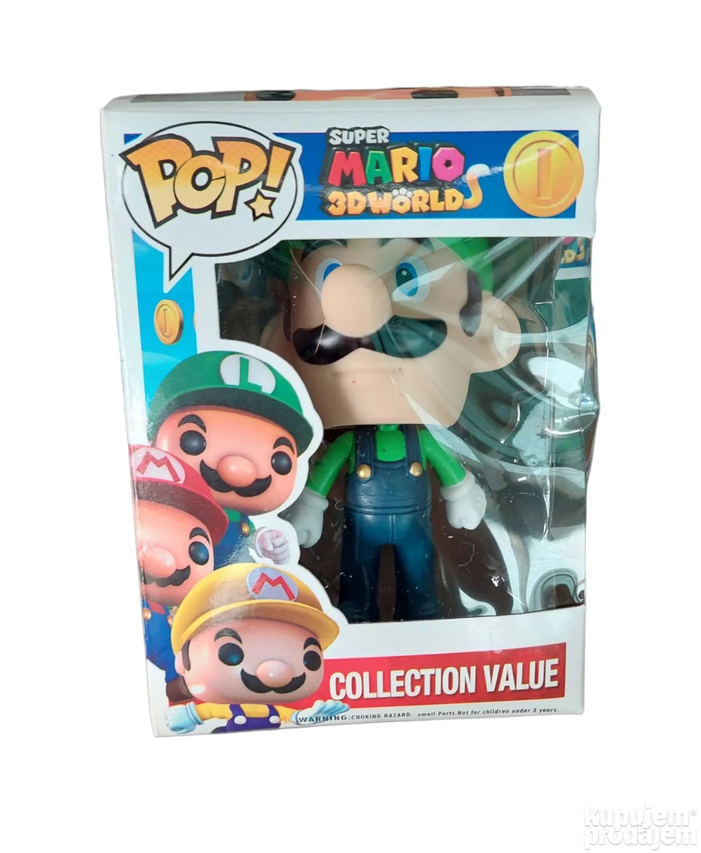 Pop! SUPER MARIO 'Luigi' fugurica - Pop! SUPER MARIO 'Luigi' fugurica