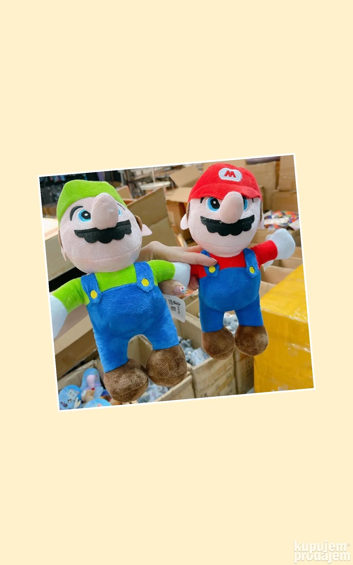 Super Mario i Ludji plisane igracke