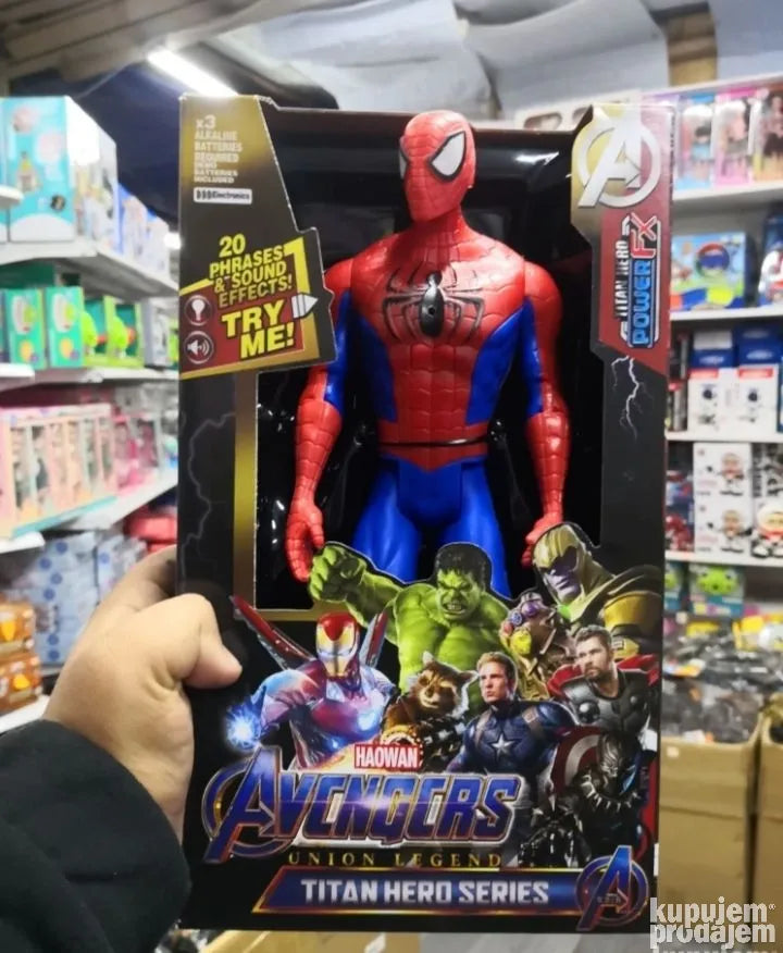 Spiderman velika pokretna muzička igračka