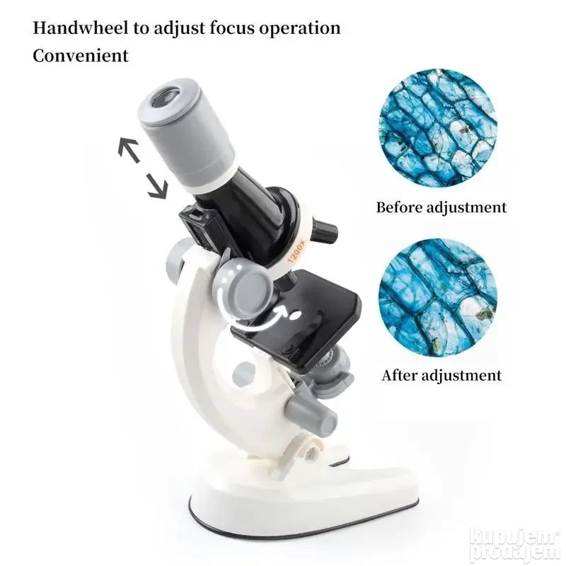 Mikroskop sa priborom 3232 za male naučnike - Mikroskop sa priborom 3232 za male naučnike