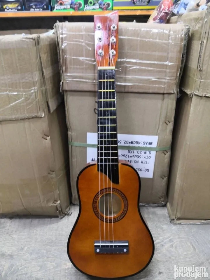 Gitara za decu sa pravim žicama 50cm - Gitara za decu sa pravim žicama 50cm