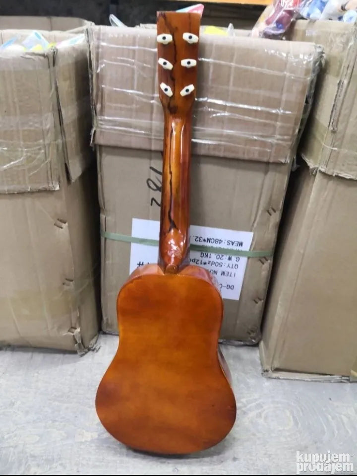 Gitara za decu sa pravim žicama 50cm - Gitara za decu sa pravim žicama 50cm