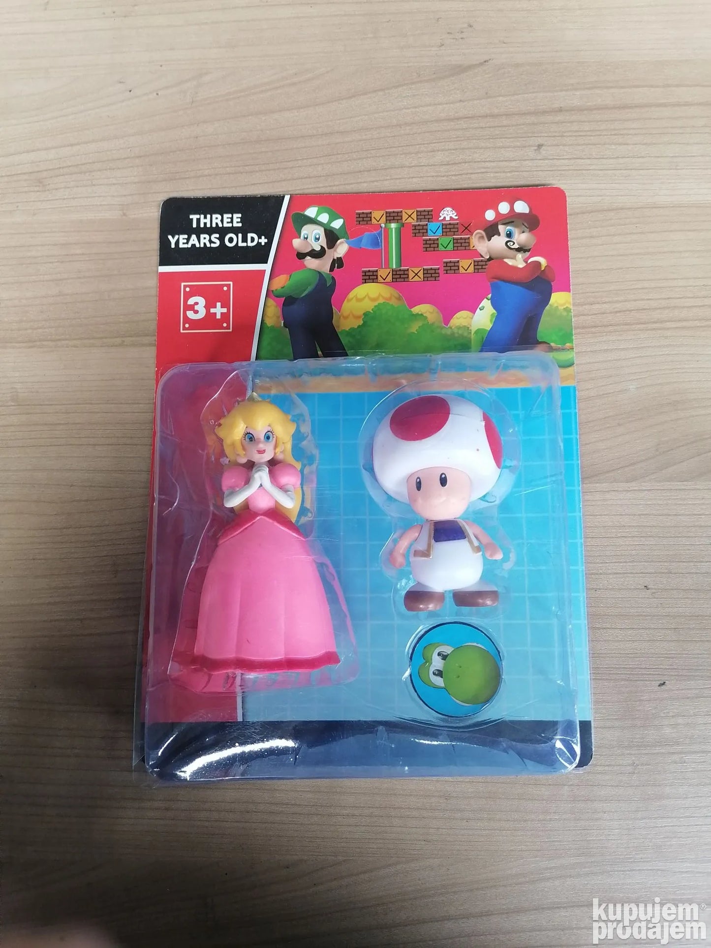 Super Mario set 2u1 Princeza Peach i Toad - Super Mario set 2u1 Princeza Peach i Toad