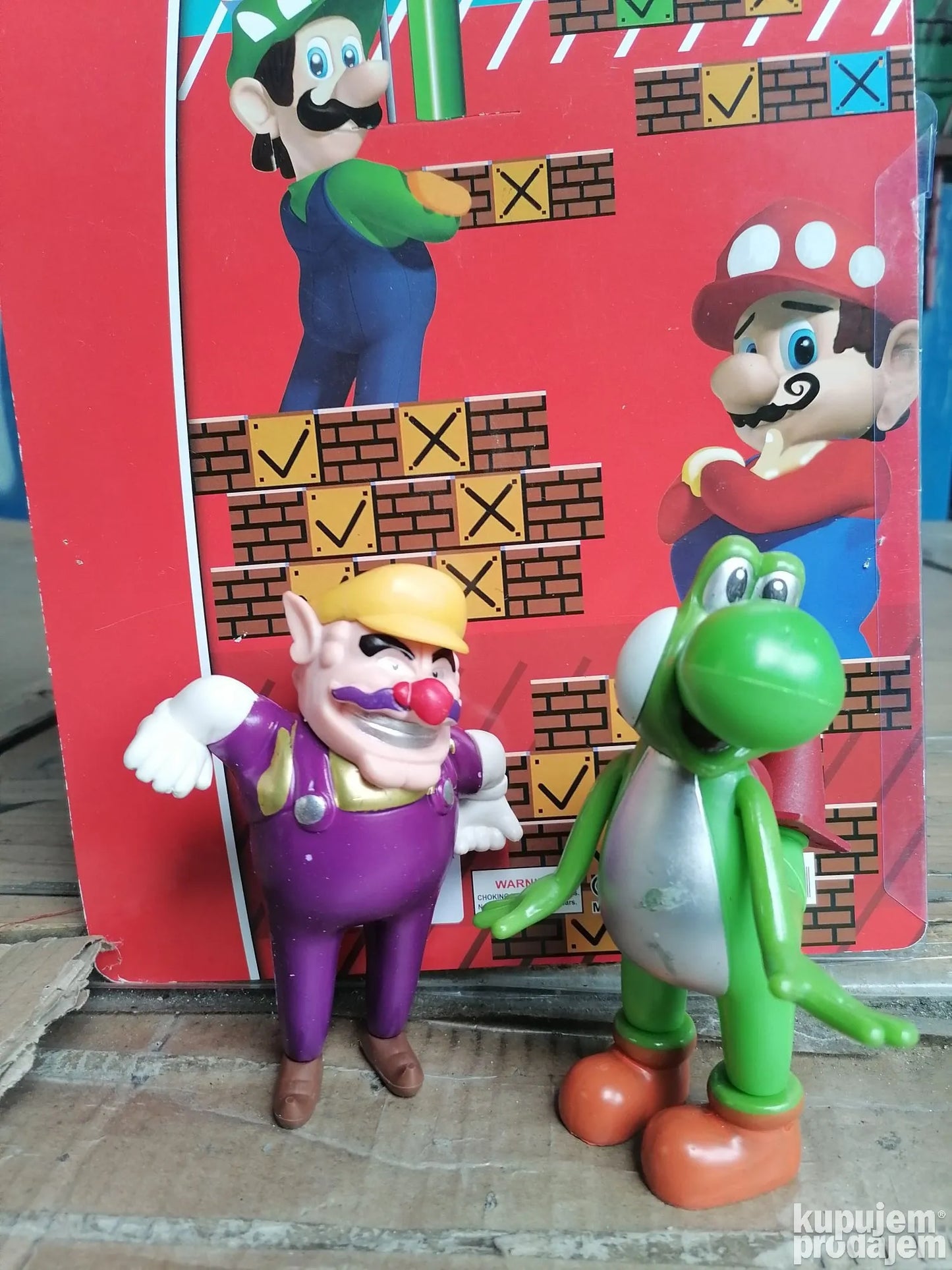 Super Mario 2u1 set Yoshi i Wario - Super Mario 2u1 set Yoshi i Wario