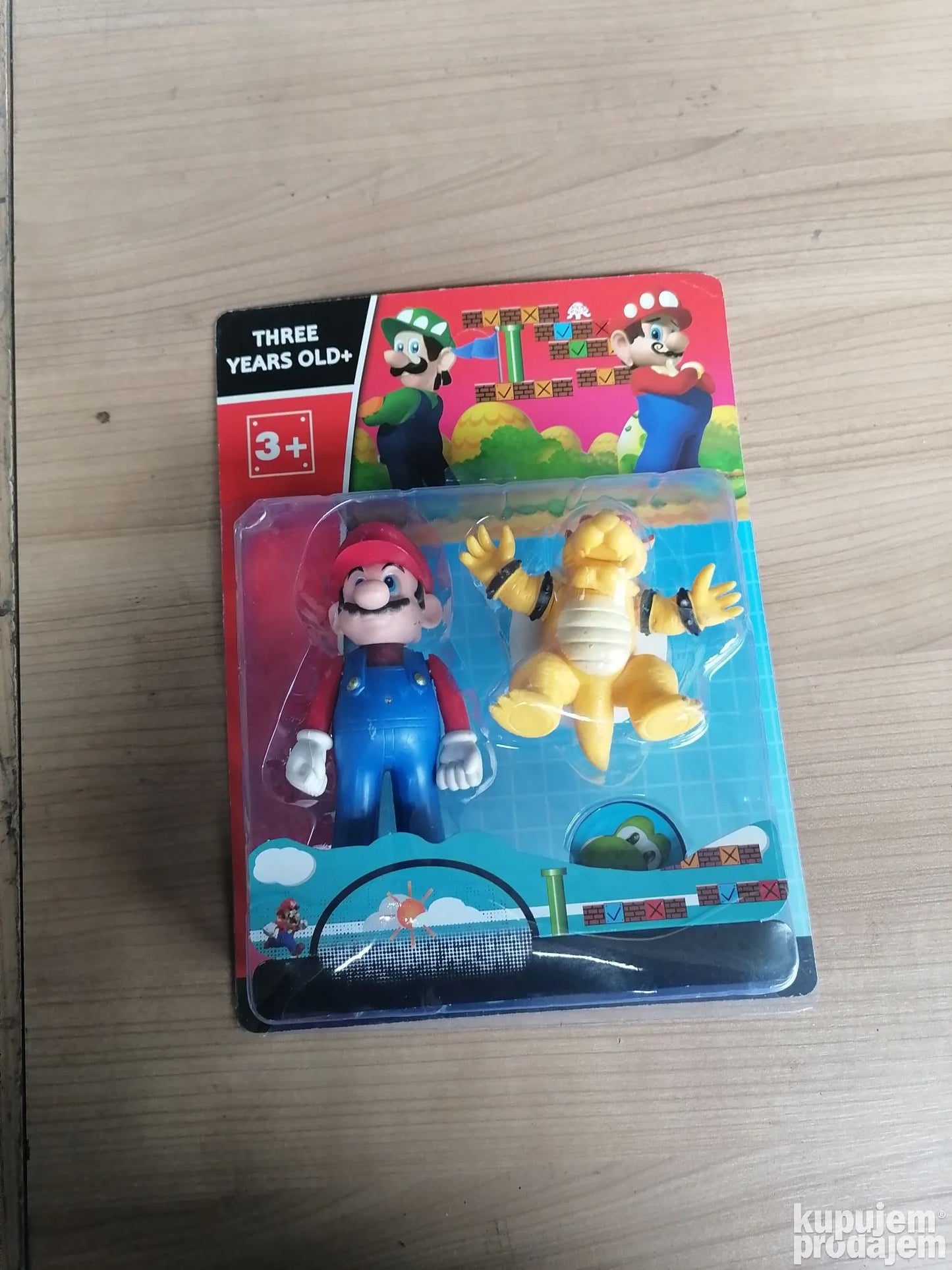 Super Mario 2u1 set Mario i Bowser - Super Mario 2u1 set Mario i Bowser