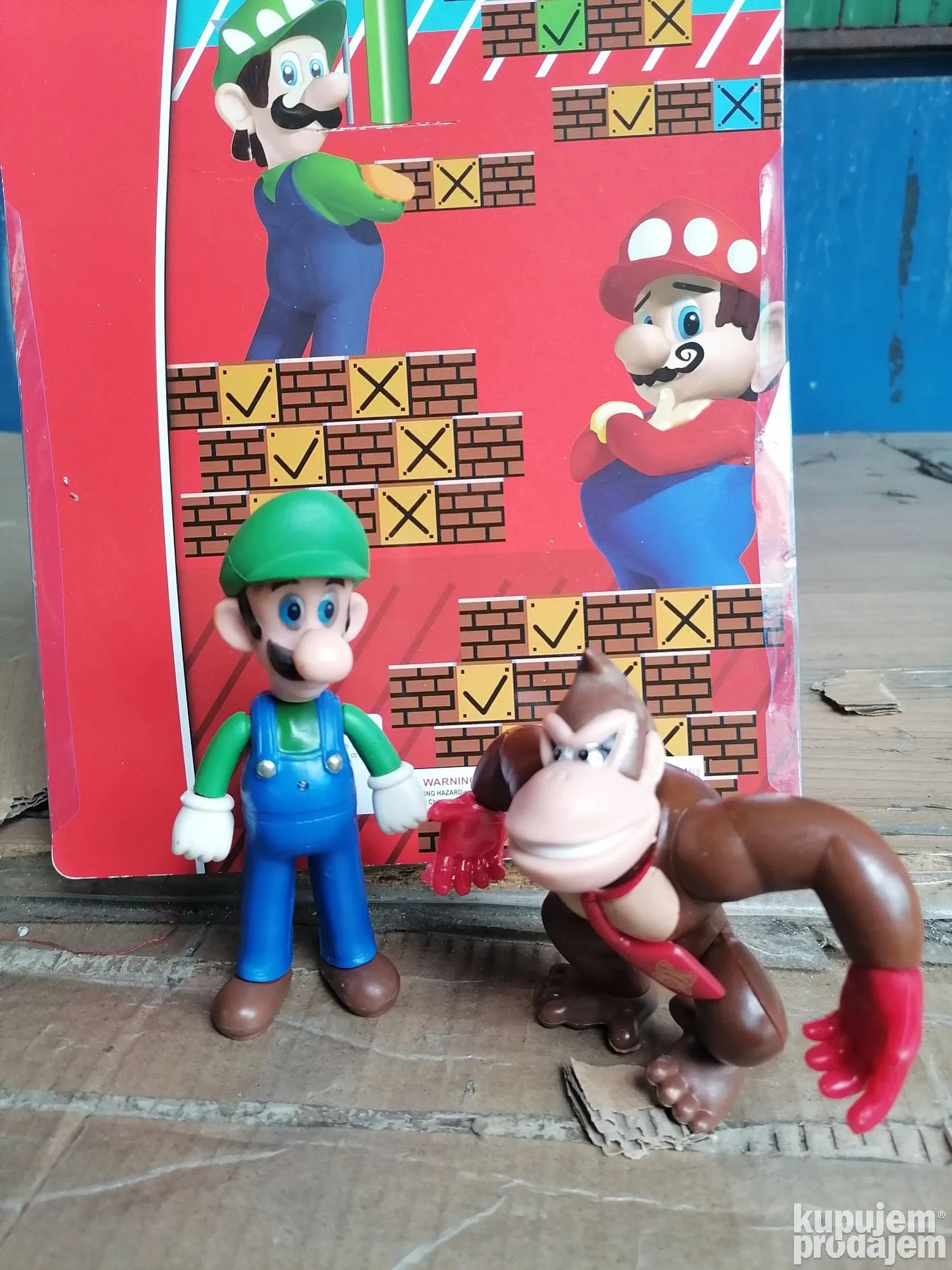 Super Mario 2u1 set Luigi i Donkey Kong - Super Mario 2u1 set Luigi i Donkey Kong