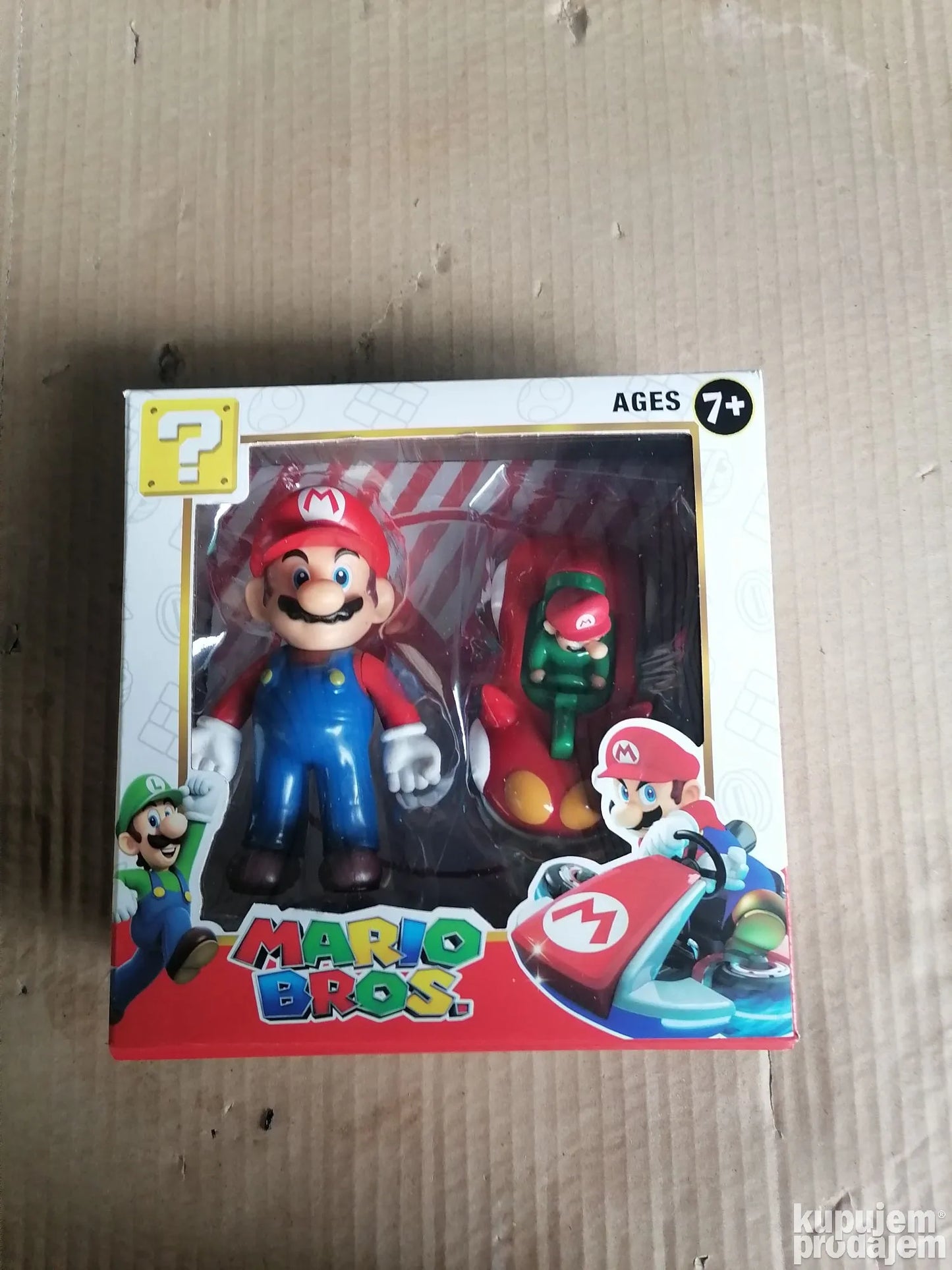 Super Mario bros 2u1 set Mario + auto