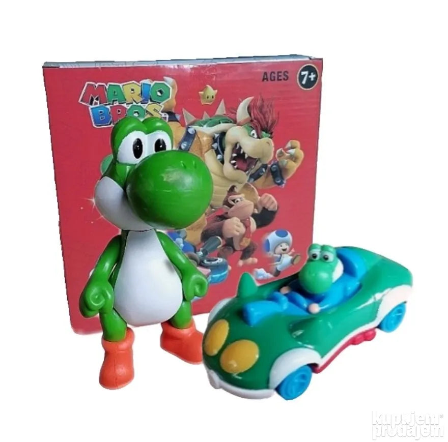 Super Mario bros 2u1 set Yoshi + autić - Super Mario bros 2u1 set Yoshi + autić