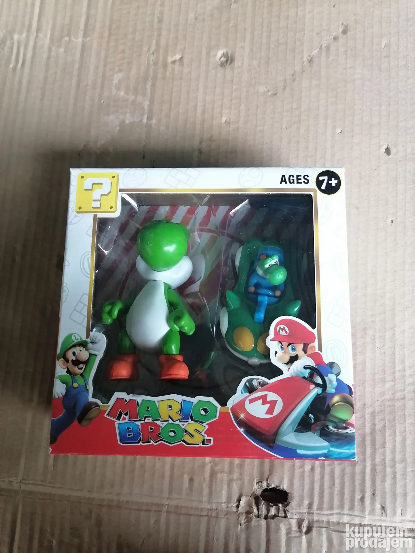 Super Mario bros 2u1 set Yoshi + autić - Super Mario bros 2u1 set Yoshi + autić