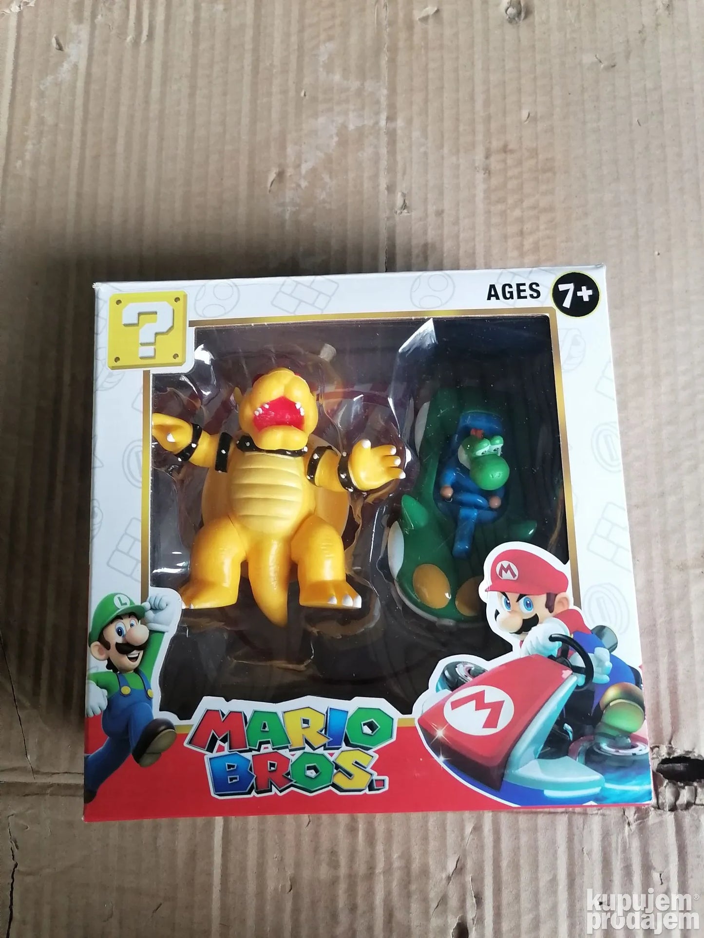 Super Mario bros 2u1 set Bowser + autić - Super Mario bros 2u1 set Bowser + autić