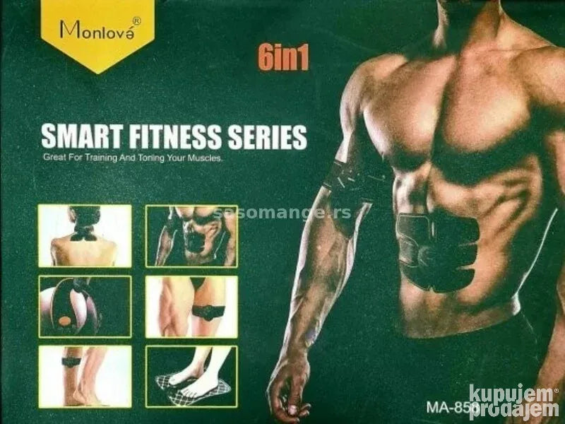 Smart fitness 6u1-EMS stimulator misica celog tela-novo