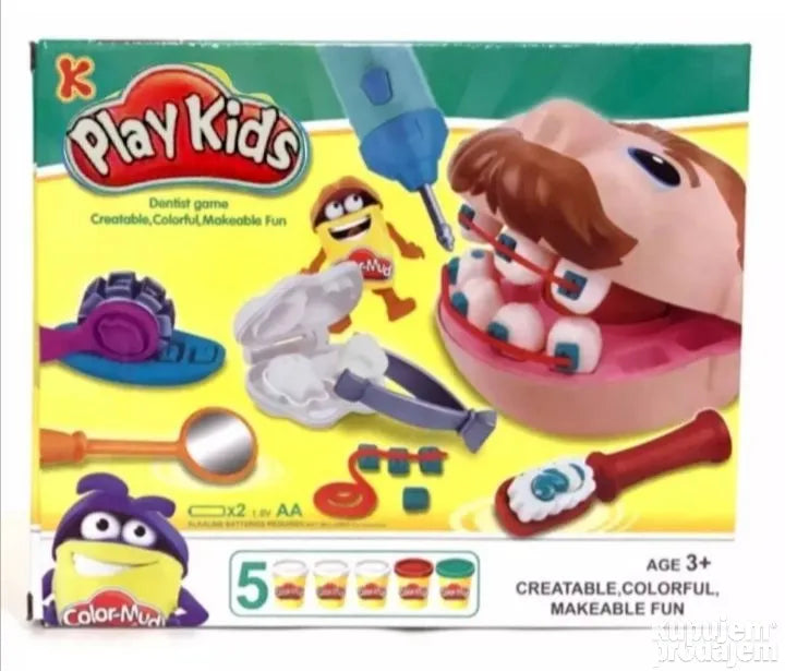 Play doh zubarski set