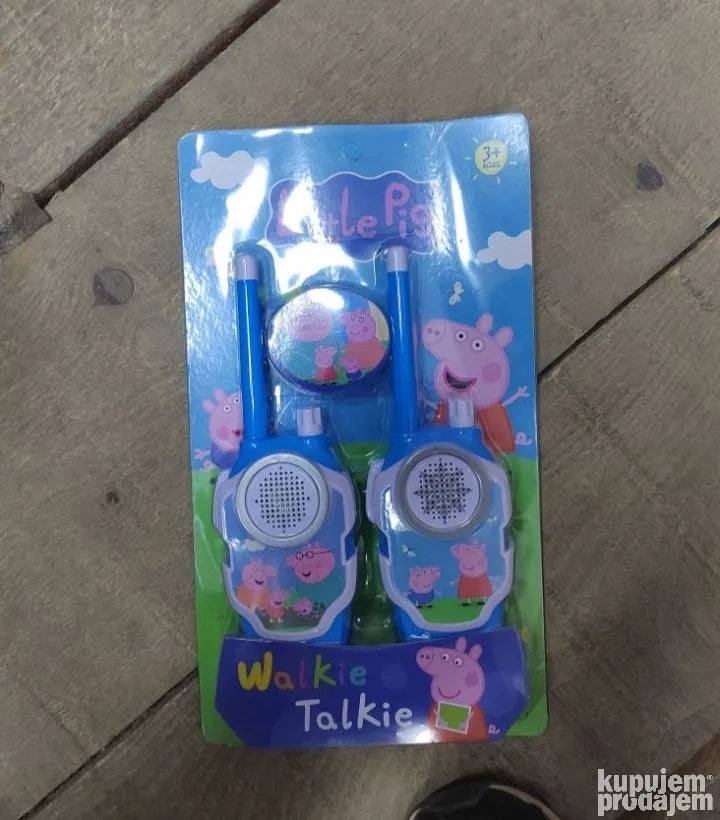 Peppa pig Toki-voki na baterije