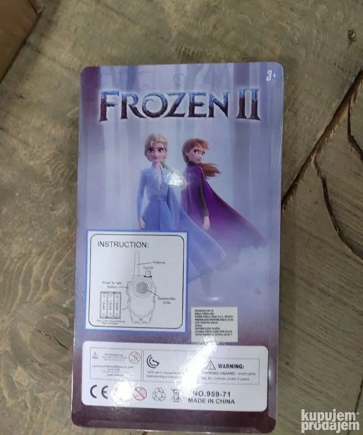 Frozen Ledena kraljica Toki-voki na baterije - Frozen Ledena kraljica Toki-voki na baterije