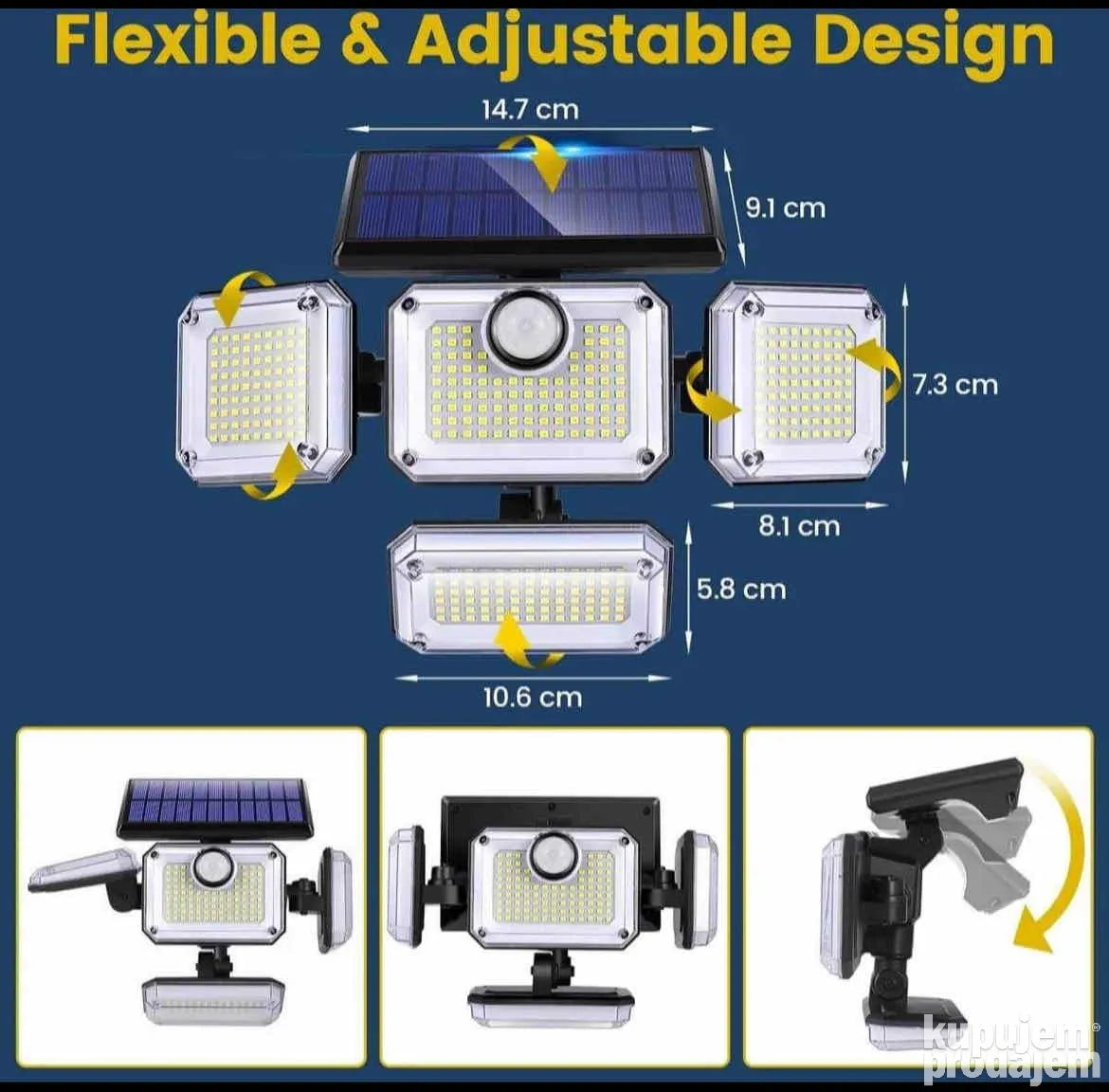 Led Reflektor Solarni Led Reflektor - Led Reflektor Solarni Led Reflektor