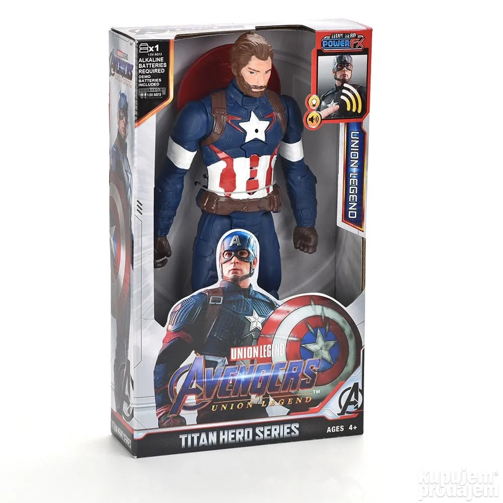 Avengers Kapetan Amerike muzicka igracka 30cm br2