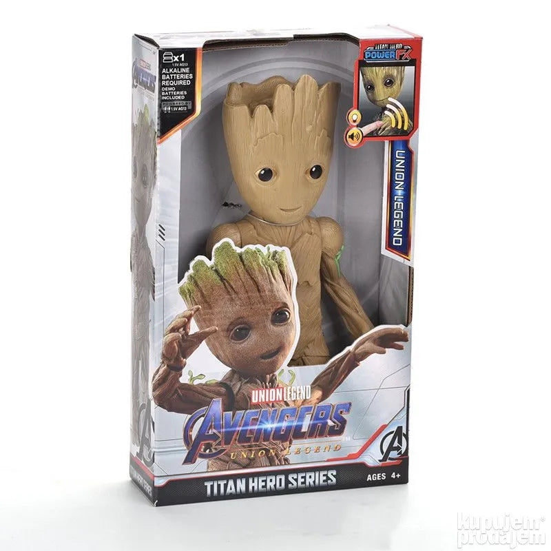 Avengers-Groot Figurica Muzicka 30cm - Avengers-Groot Figurica Muzicka 30cm